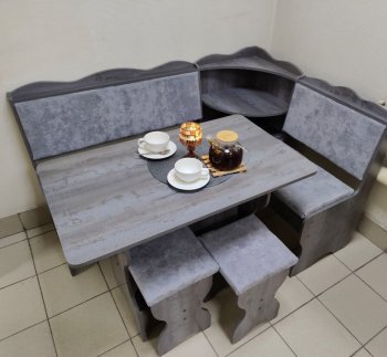 Кухонный уголок Миссия с полкой ткань в Боготоле - mebel154.com