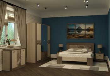 Модульная спальня Николь в Боготоле - mebel154.com
