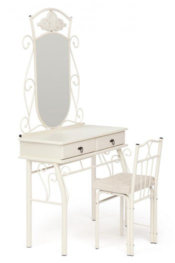 Столик туалетный CANZONA (столик/зеркало + стул) в Боготоле - mebel154.com