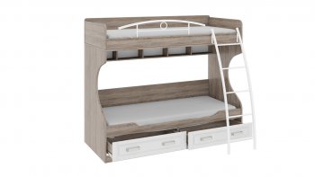 Кровать Прованс с металлической лестницей ТД-223.11.01 в Боготоле - mebel154.com