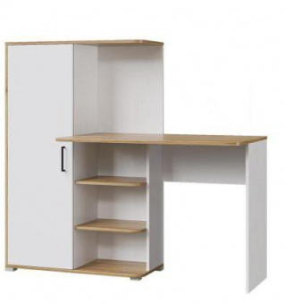 Стол со шкафом STIF белый(правый/левый) в Боготоле - mebel154.com