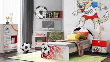Комплект для детской Футбол(ваша меб.) в Боготоле - mebel154.com
