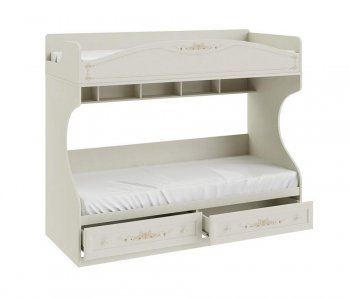 Кровать Лючия с приставной лестницей ТД-235.11.01 в Боготоле - mebel154.com
