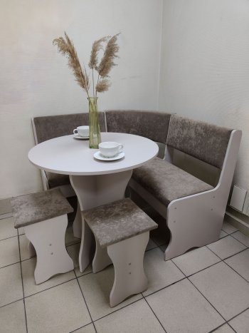 Кухонный уголок Лотос ткань в Боготоле - mebel154.com