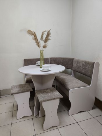 Кухонный уголок Лотос ткань в Боготоле - mebel154.com