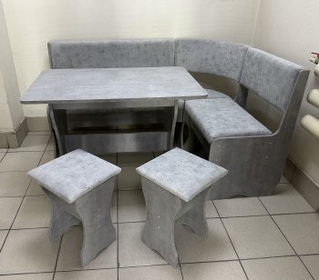 Кухонный уголок Миссия V велюр (сириус) в Боготоле - mebel154.com