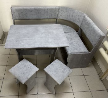 Кухонный уголок Миссия V велюр (сириус) в Боготоле - mebel154.com