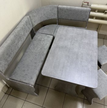 Кухонный уголок Миссия V велюр (сириус) в Боготоле - mebel154.com