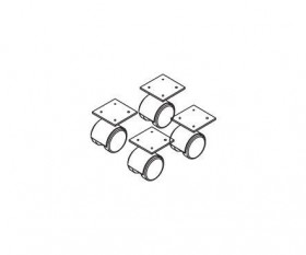 Комплект колесных опор Р703 (Р703) в Боготоле - mebel154.com