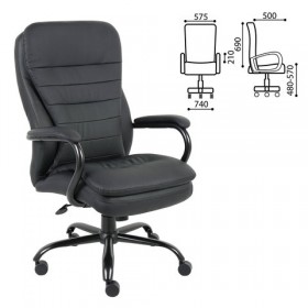 Кресло офисное BRABIX Heavy Duty HD-001 в Боготоле - mebel154.com