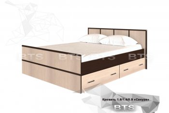 Кровать Сакура 1600(бтс) в Боготоле - mebel154.com