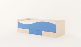 Кровать детская с ящиками Волна в Боготоле - mebel154.com
