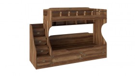 Кровать двухъярусная с приставной лестницей Навигатор в Боготоле - mebel154.com