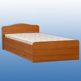 Кровать двуспальная с ящиками в Боготоле - mebel154.com