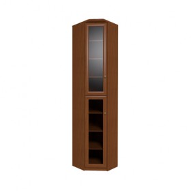 Шкаф для книг угловой фасад Стекло 10 Марракеш в Боготоле - mebel154.com