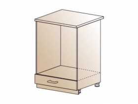 Шкаф нижний для духовки Вега ШНД 600 в Боготоле - mebel154.com